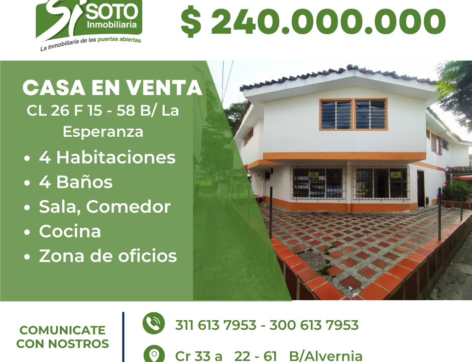 Post para Facebook Venta de Casa Moderno Rojo y Azul (7)